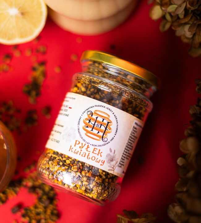 Pyłek pszczeli, naturalny pyłek kwiatowy