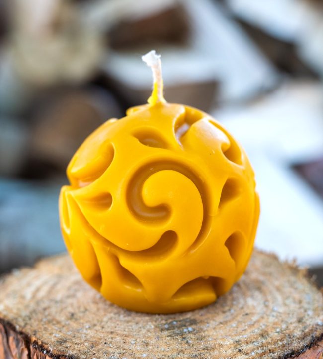 Świeca woskowa Kula