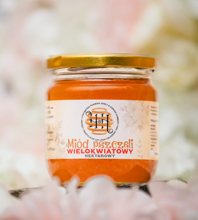Miód wielokwiatowy 500g