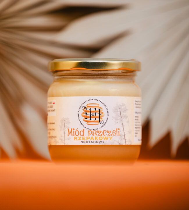 Miód rzepakowy 500g