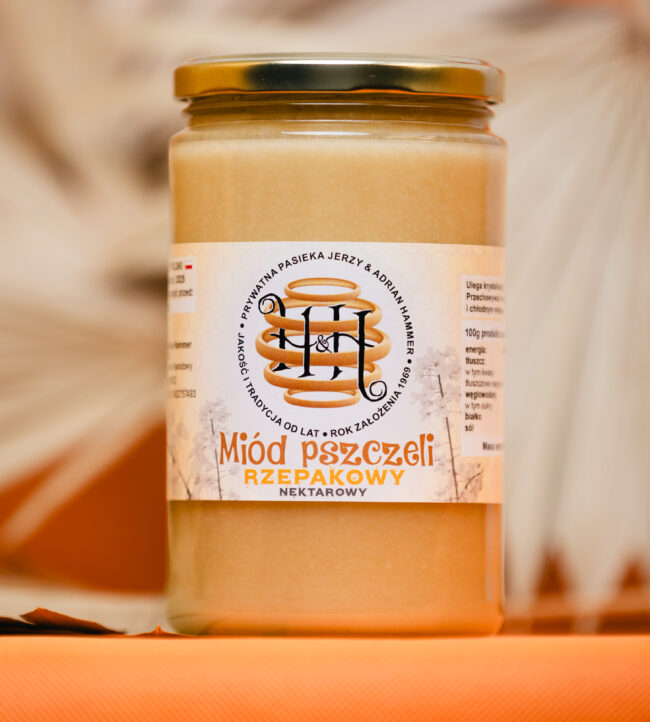 Miód rzepakowy 950g