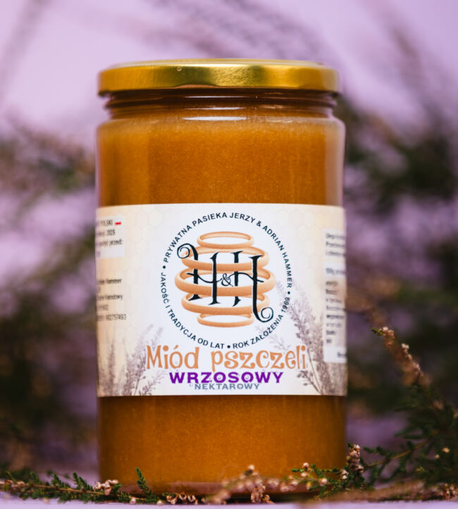Miód wrzosowy 950g