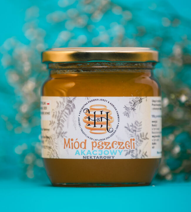 Miód akacjowy 500g