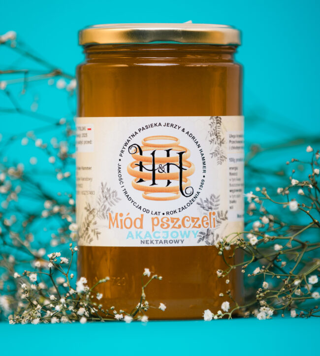 Miód akacjowy 950g