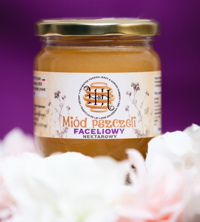 Miód faceliowy 500g