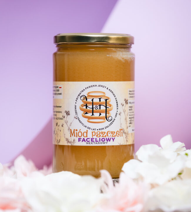 Miód faceliowy 950g