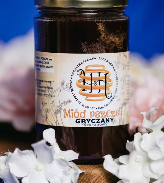 Miód gryczany 950g