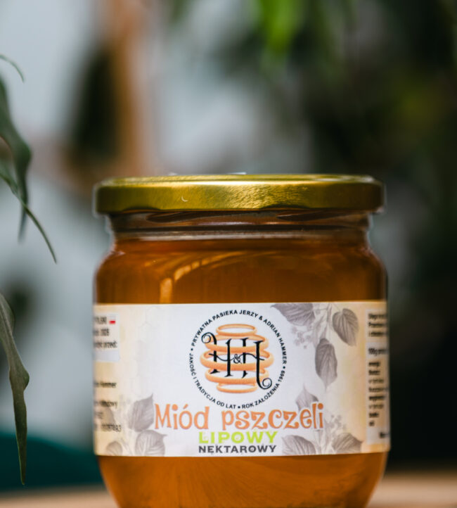 Miód lipowy 500g