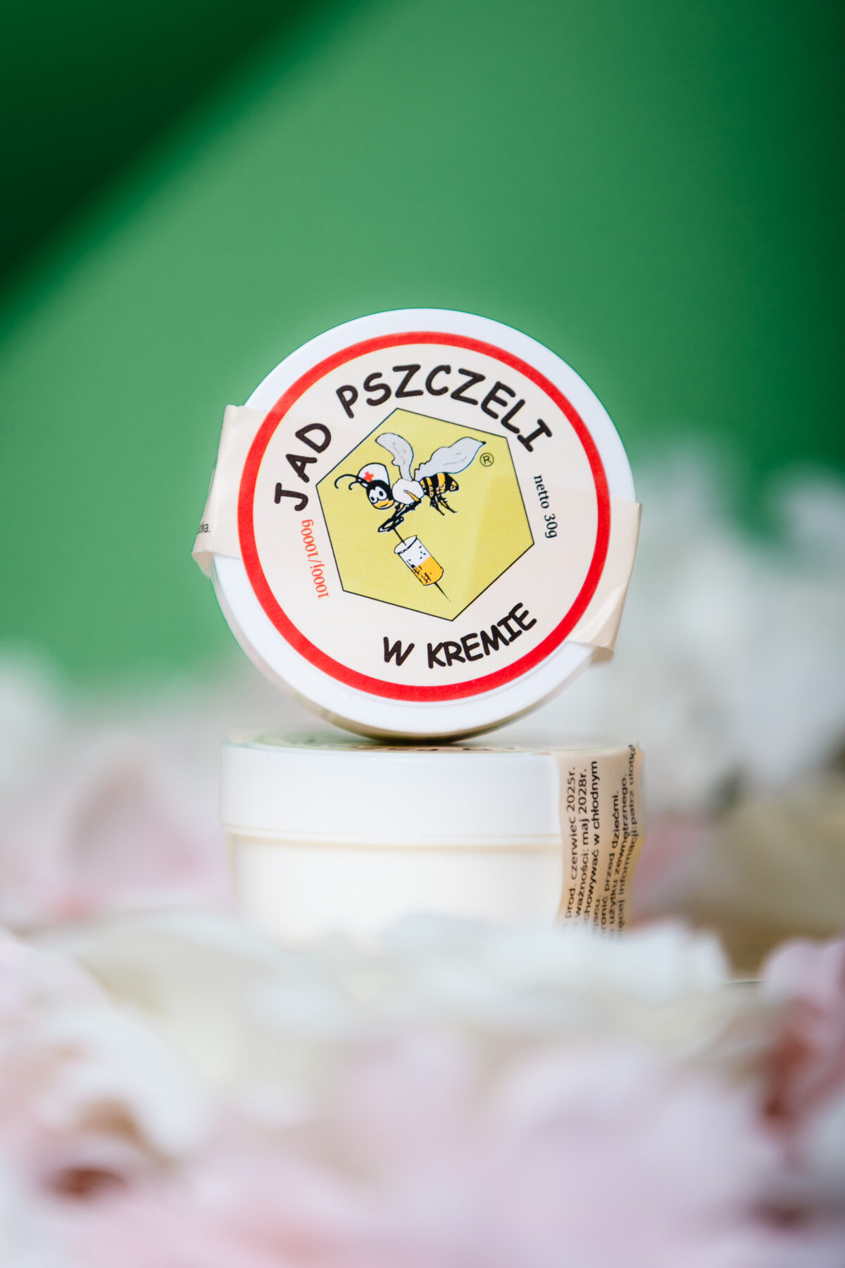 Jad pszczeli w kremie, maść 1000j (czerwony)