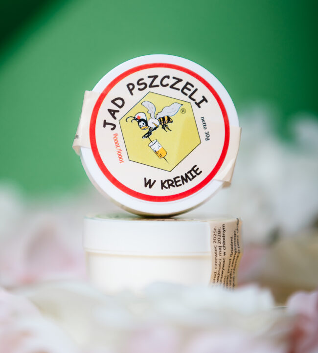 Jad pszczeli w kremie, maść 1000j (czerwony)