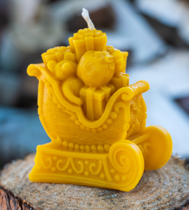 Świeca woskowa Sanie