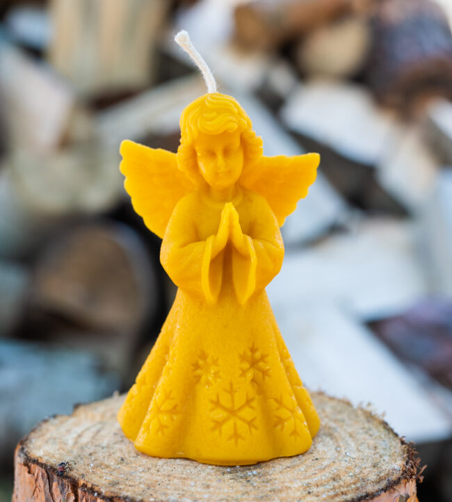 Świeca woskowa Anioł